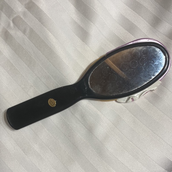 Vintage style handheld elegant lady mirror - Picture 4 of 4